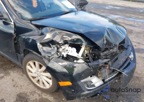 2012 Mazda Mazda6 I Touring z USA, uszkodzony, nr VIN 1YVHZ8DH9C5M10630